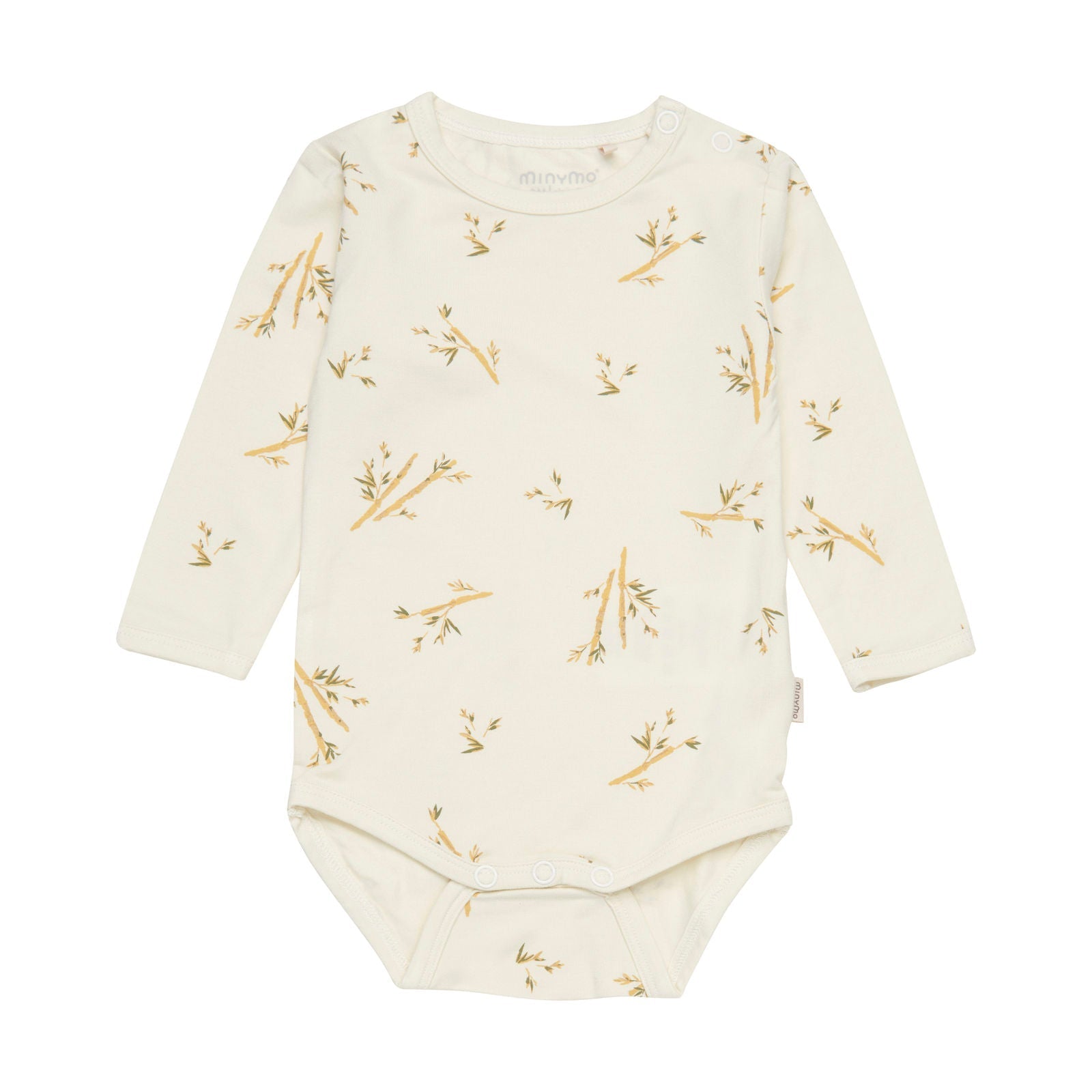 Minymo Bambusbody langarm - Bambusmotiv Minymo