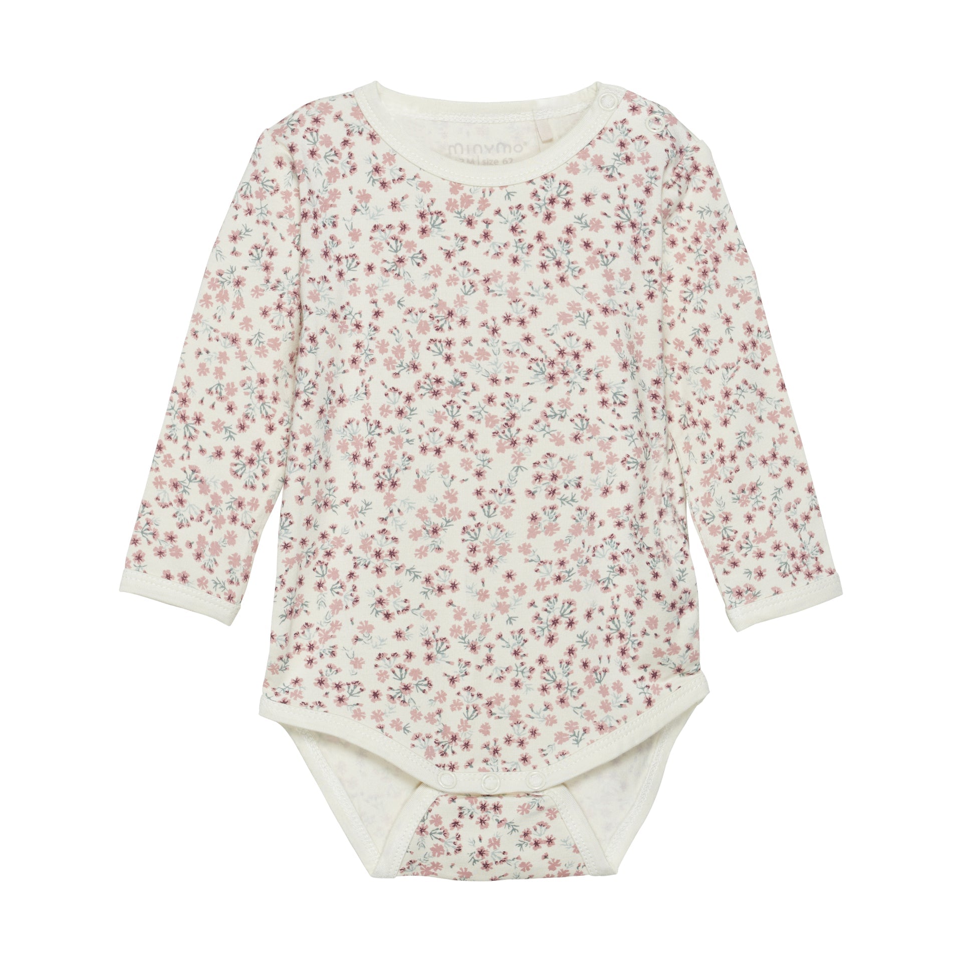 Minymo Bambusbody langarm - Rose Tan Minymo