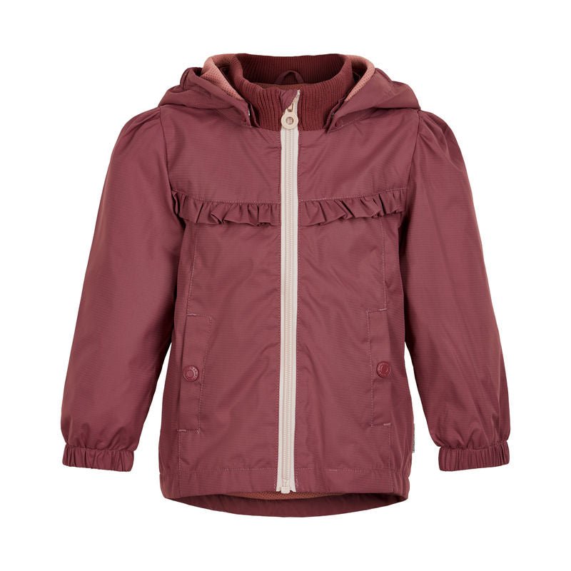 Minymo Regenjacke Recycled pink - Familienbande