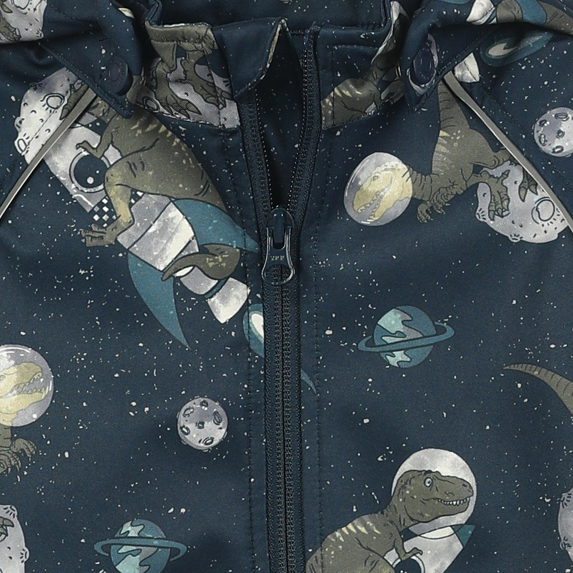 Minymo Softshellanzug / Soft Shell Overall - Weltall Dinos Minymo