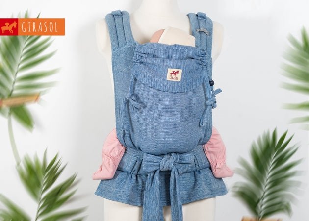 MySol Blue Tweed Schnallenhüftgurt Girasol