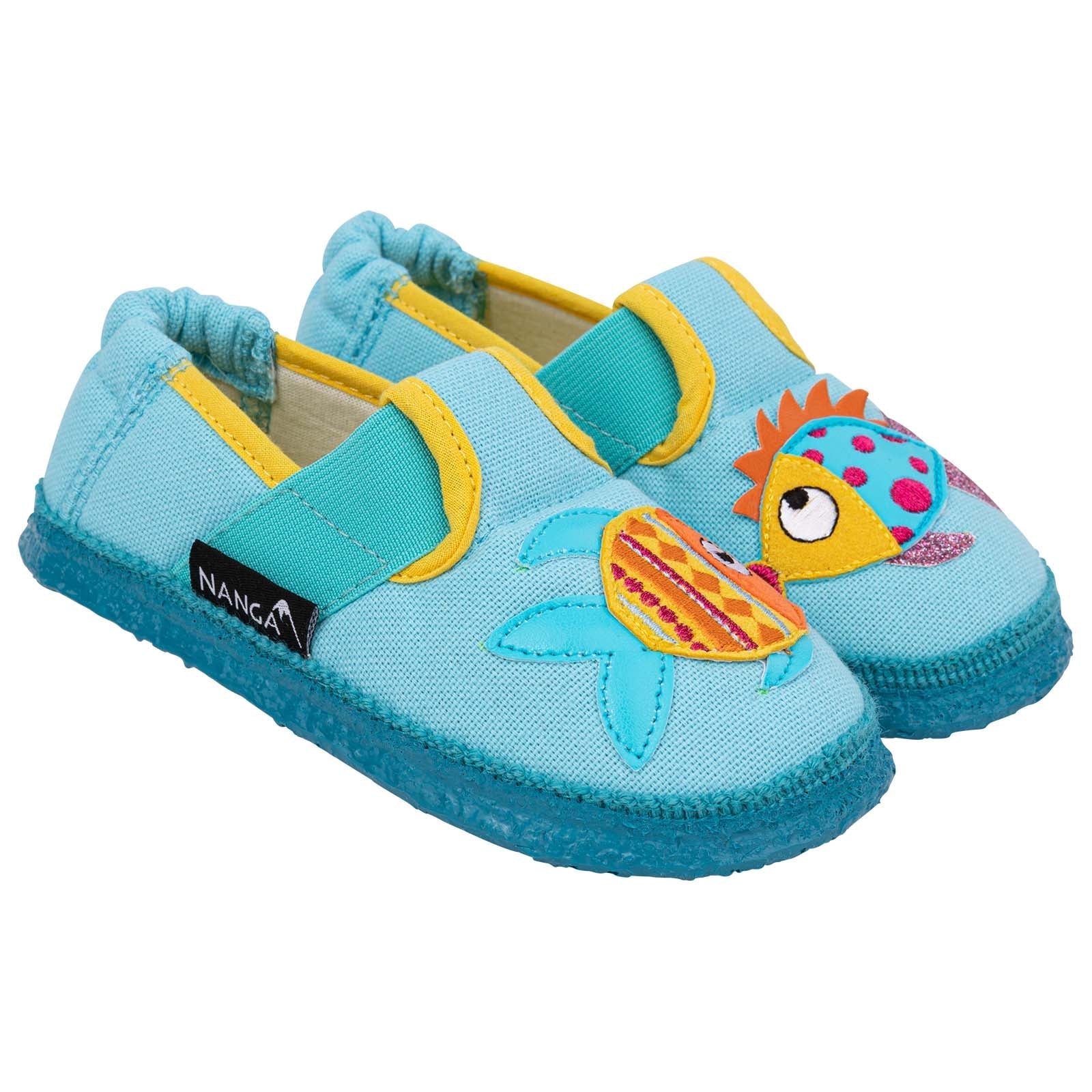 Nanga Hausschuhe Biobaumwolle - Goldfischi Nanga