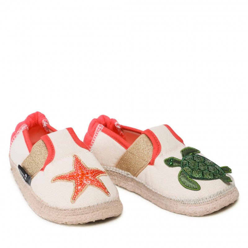 Nanga Hausschuhe Biobaumwolle - Goldstrand Nanga