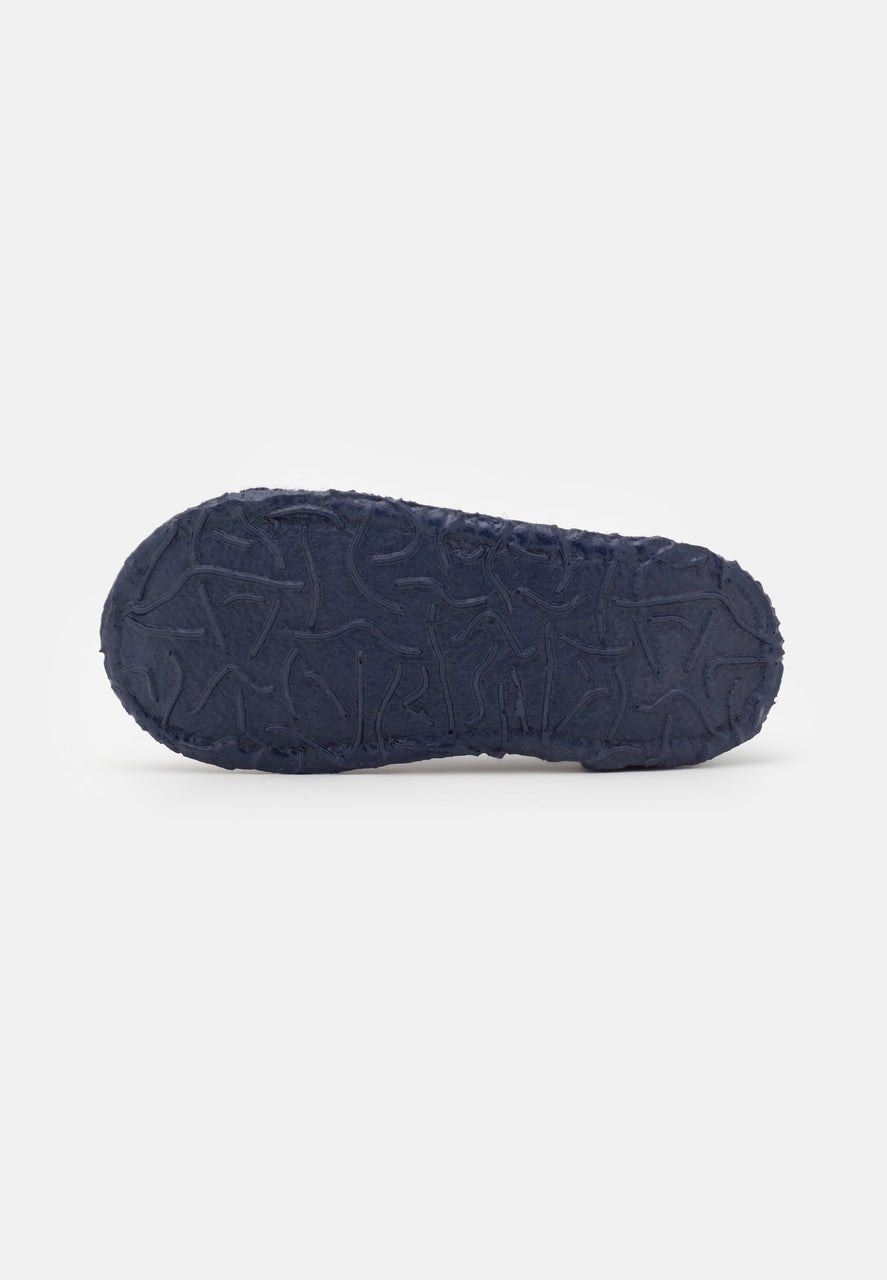 Nanga Hausschuhe Schurwolle - Little Fireman blau Nanga