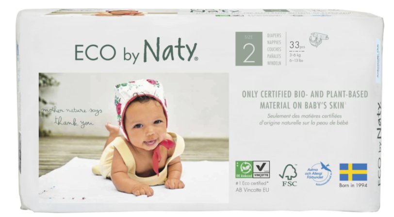 Naty Windeln Nr. 2 / 3-6kg /33 St. naty