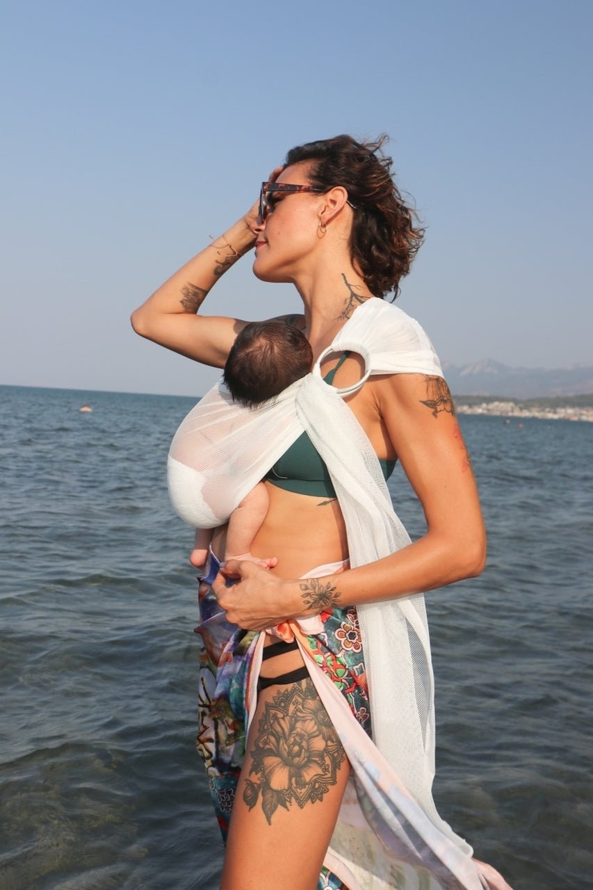 Neko Aqua Ring Sling - weiss neko