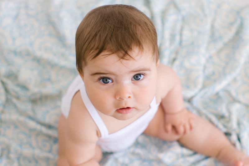 Neko Bambustuch-/Decke - Lokum Blue neko