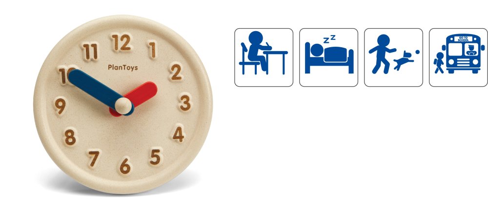 Plan Toys Aktivitätenuhr Plan Toys