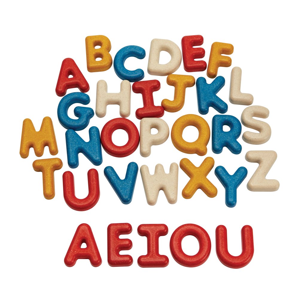 Plan Toys Alphabet Grossbuchsten Plan Toys