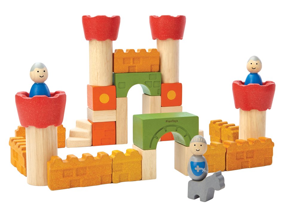 Plan Toys Burg Bausteine Plan Toys