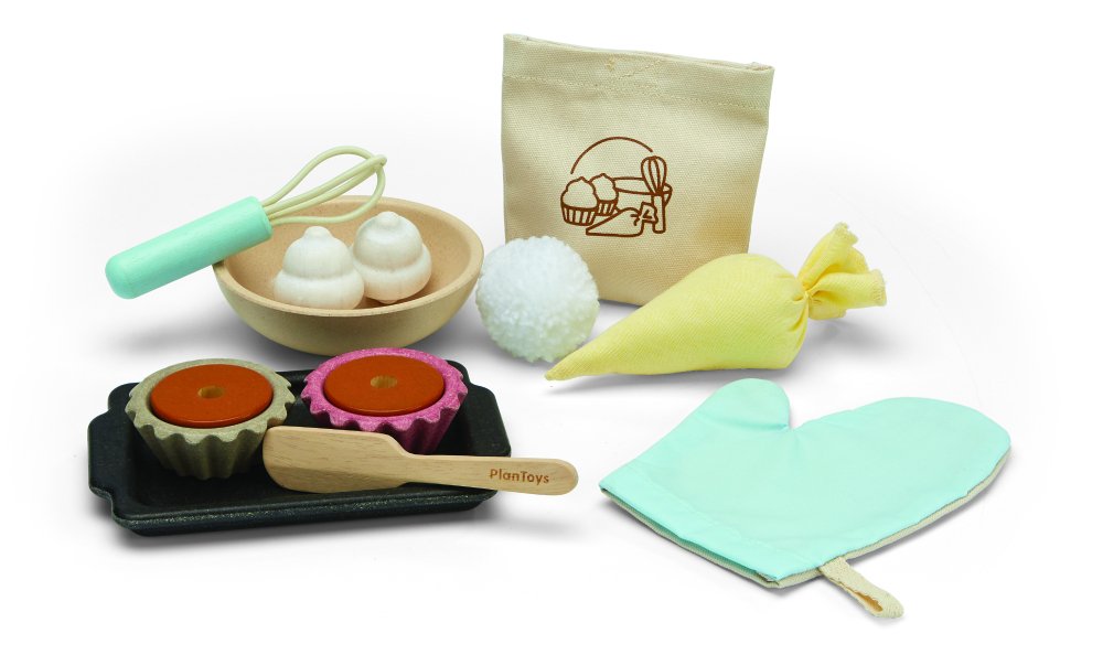 Plan Toys Cupcake-Set - Familienbande