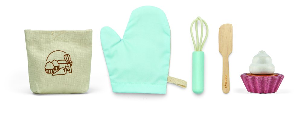 Plan Toys Cupcake-Set - Familienbande
