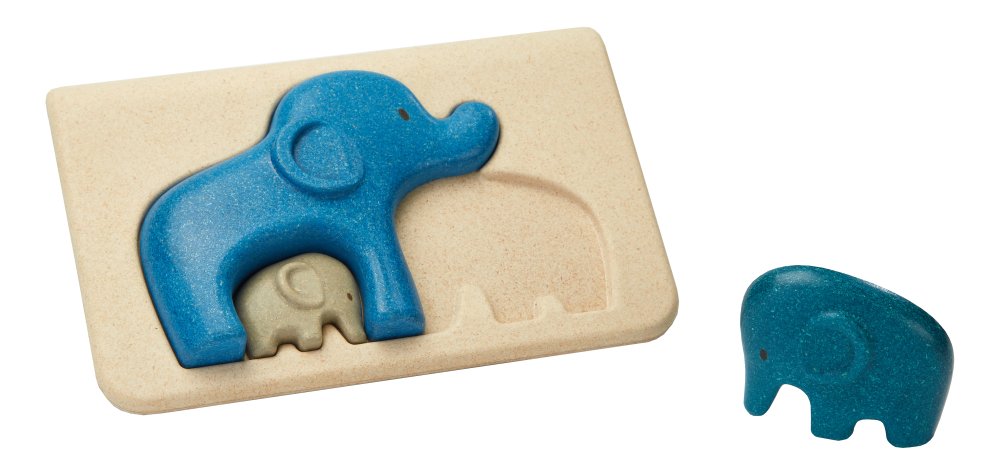Plan Toys Elefanten-Puzzle - Familienbande