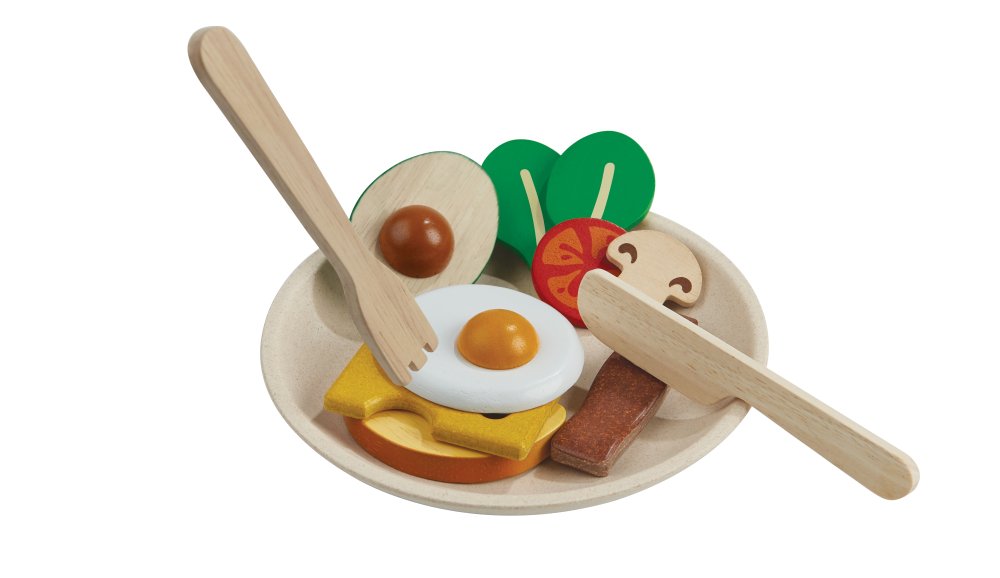 Plan Toys Frühstück auf Teller - Familienbande