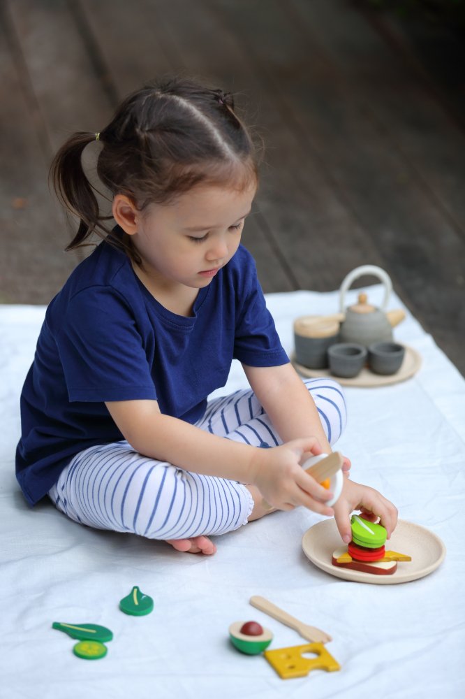 Plan Toys Frühstück auf Teller Plan Toys