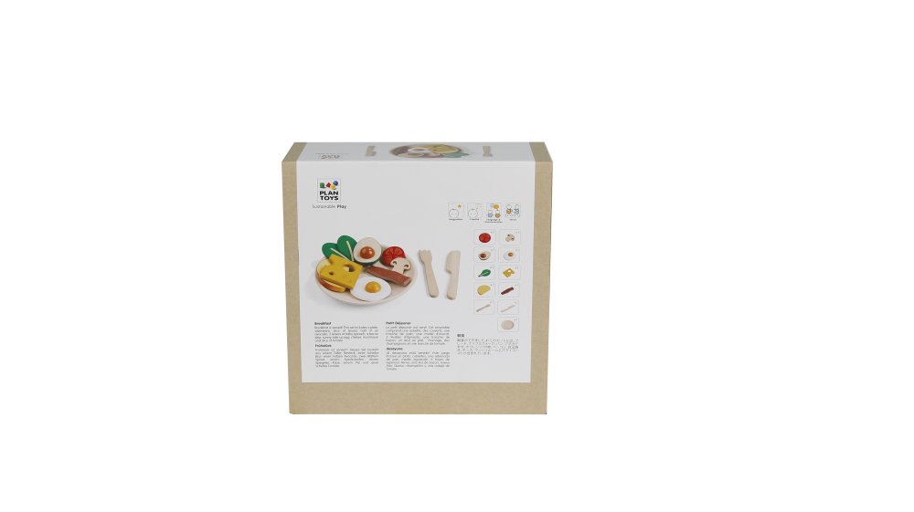 Plan Toys Frühstück auf Teller Plan Toys