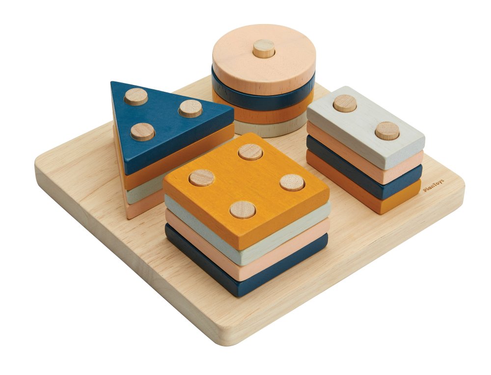 Plan Toys Geometrisches Sortierbrett Plan Toys