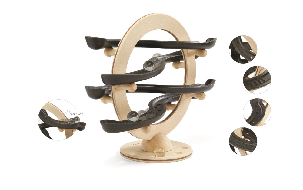 Plan Toys Kugelbahn mit Kurven Plan Toys