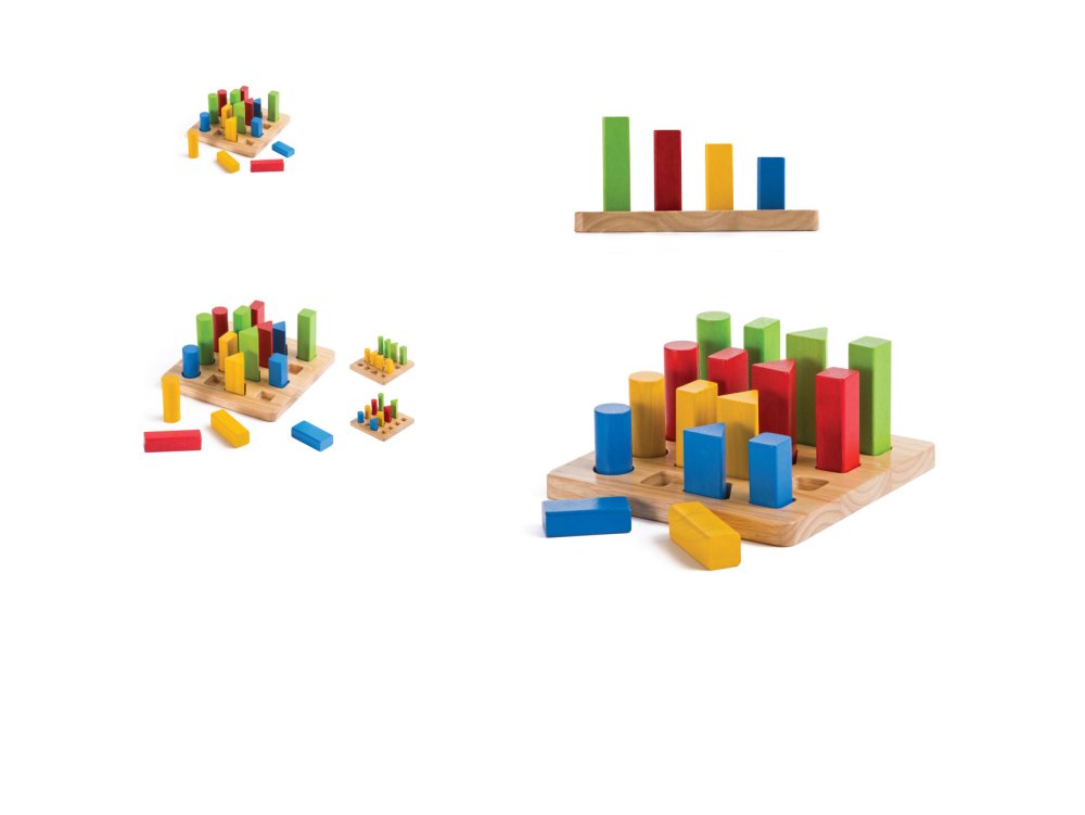 Plan Toys Lochbrett Geometrie - Familienbande