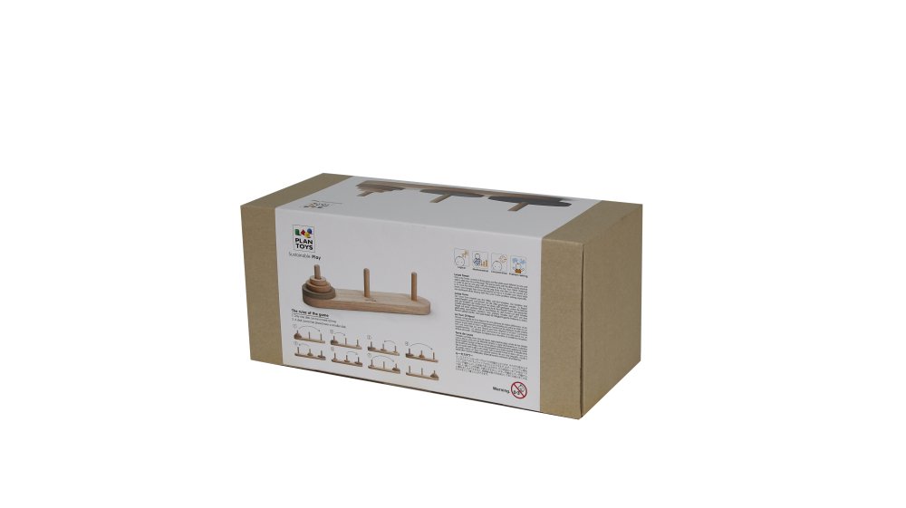 Plan Toys Lucas Tower (Türme von Hanoi) Plan Toys