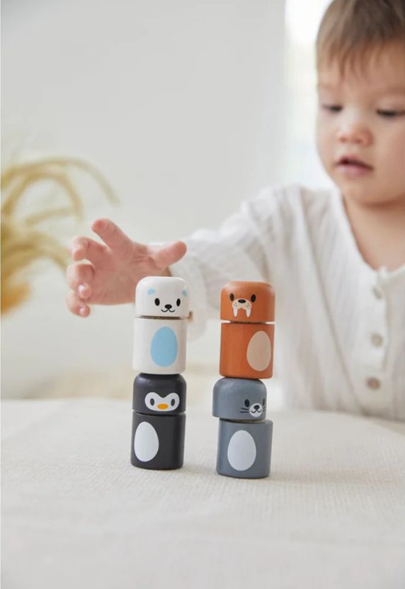 Plan Toys Mix and Match arktische Tiere Plan Toys