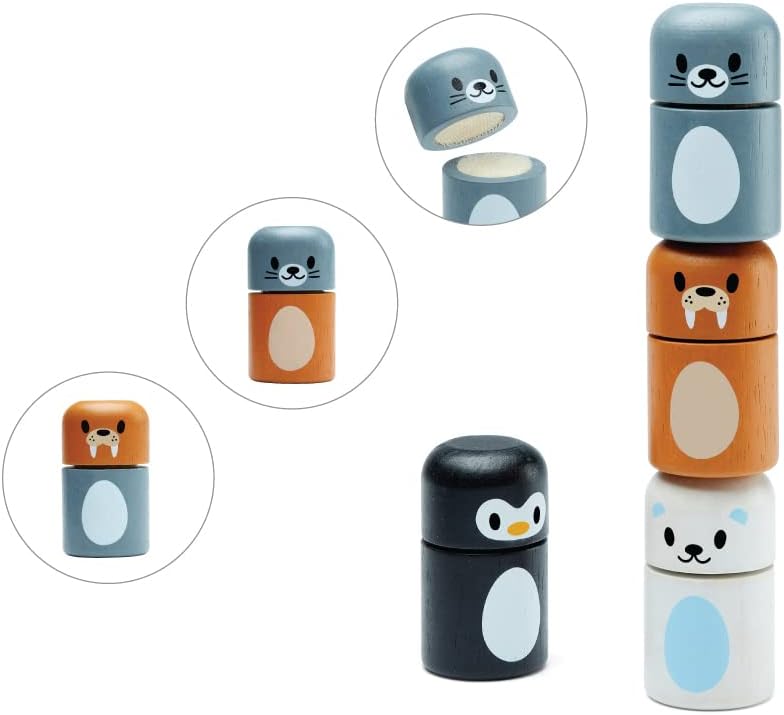 Plan Toys Mix and Match arktische Tiere Plan Toys