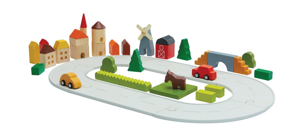 Plan Toys PlanW. Landleben-Spielset 42tlg. Plan Toys