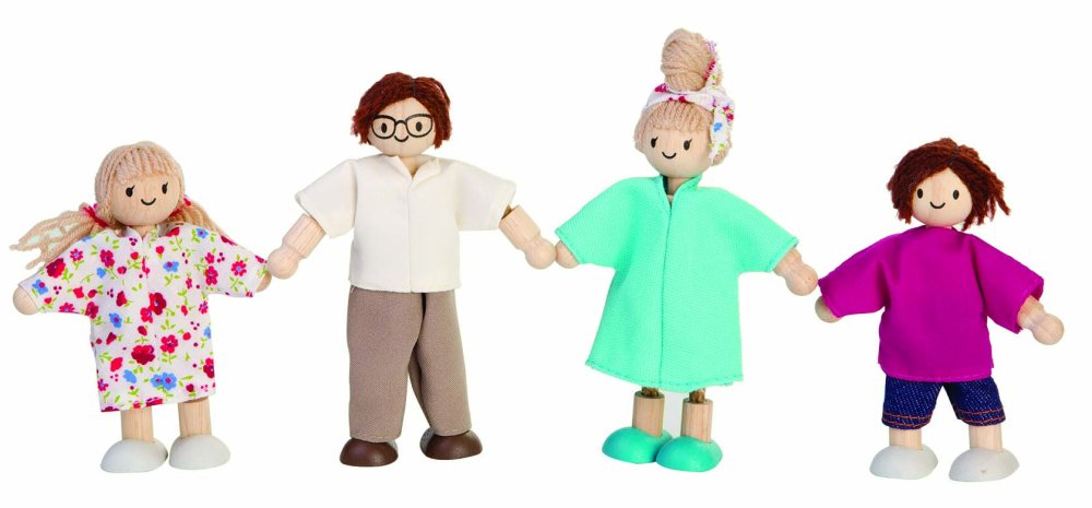 Plan Toys Puppenfamilie modern - Familienbande