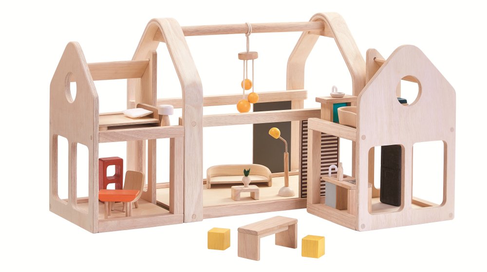 Plan Toys Slide N Go Dollhouse - Familienbande