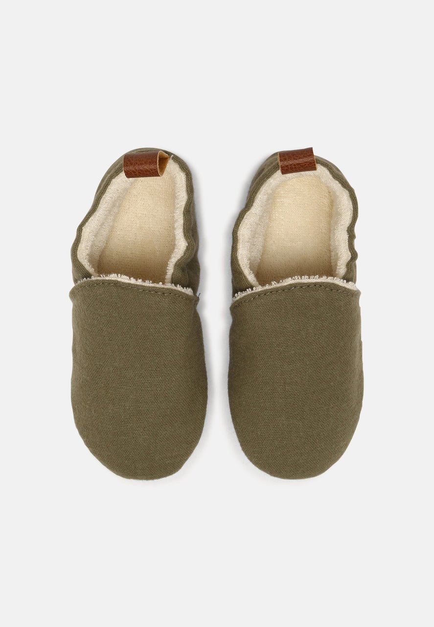 POLOLO Bio-Baumwoll Schuhe - grün Pololo