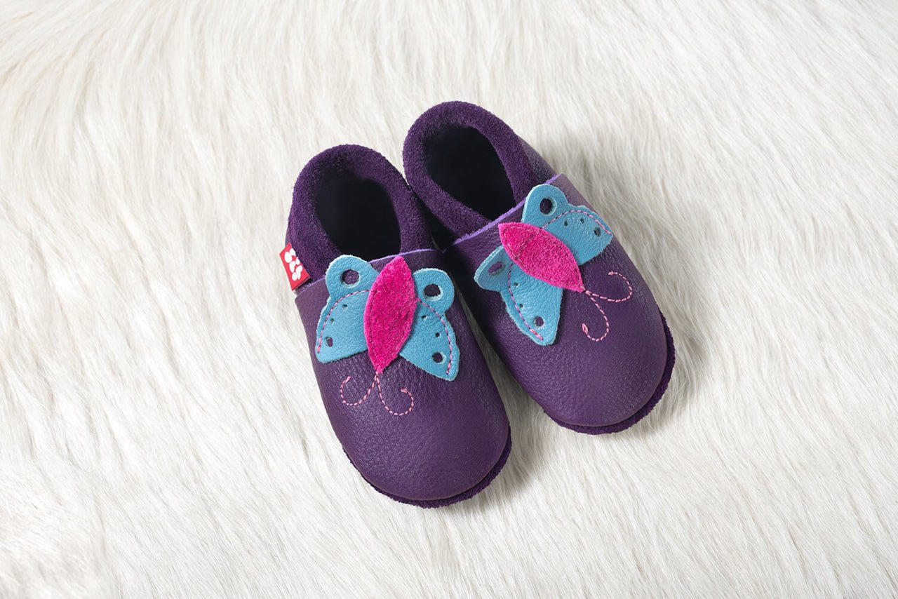 POLOLO Butterfly aubergine Pololo