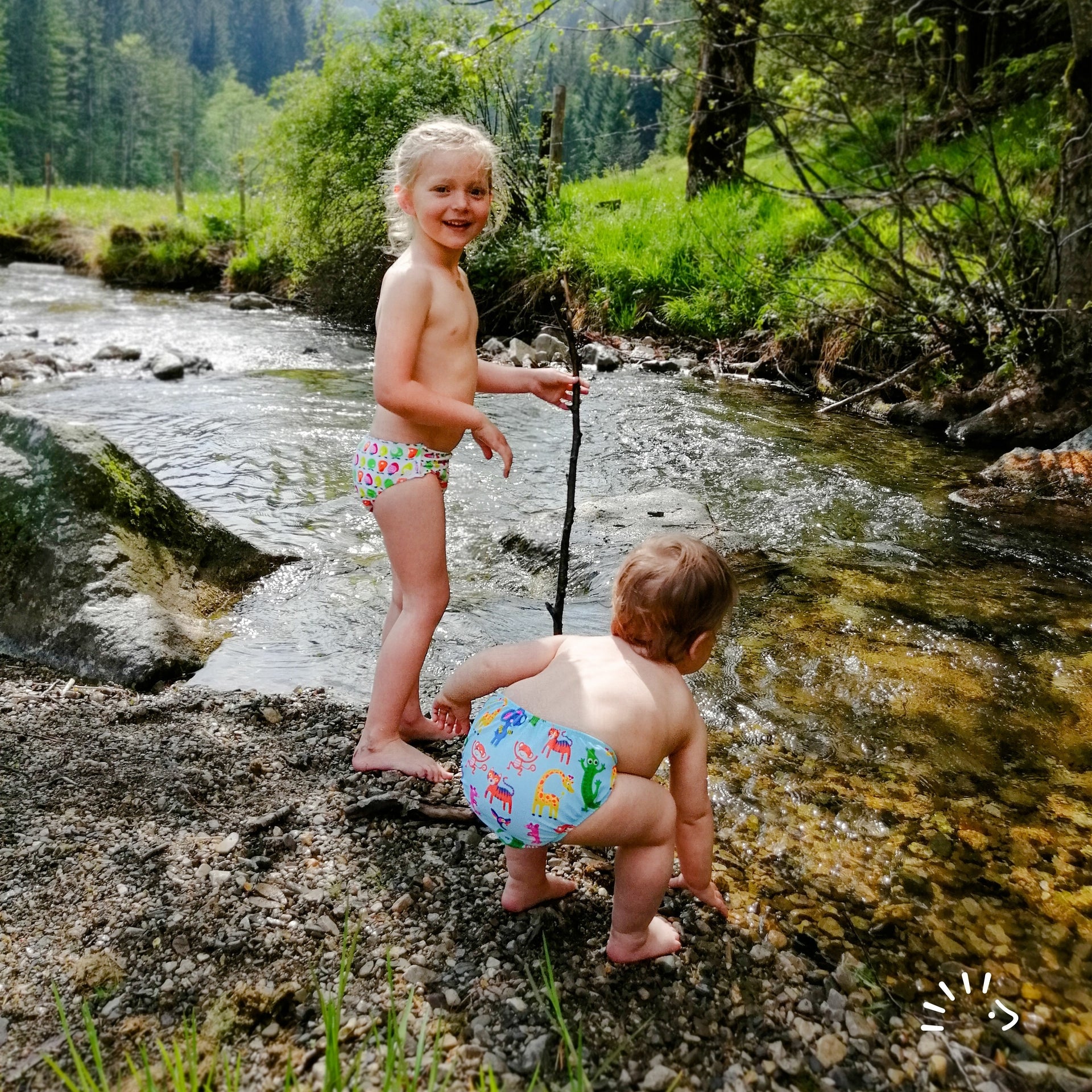 Popolini Badewindeln - Sea Shells Popolini