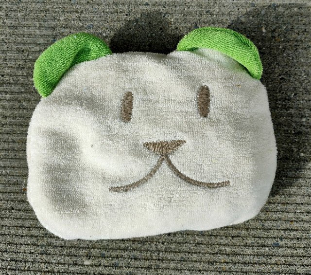 Popolini Kirschkernkissen Teddy - weiss Popolini