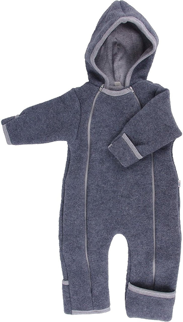 Popolini Overall Wollfleece anthrazit Popolini