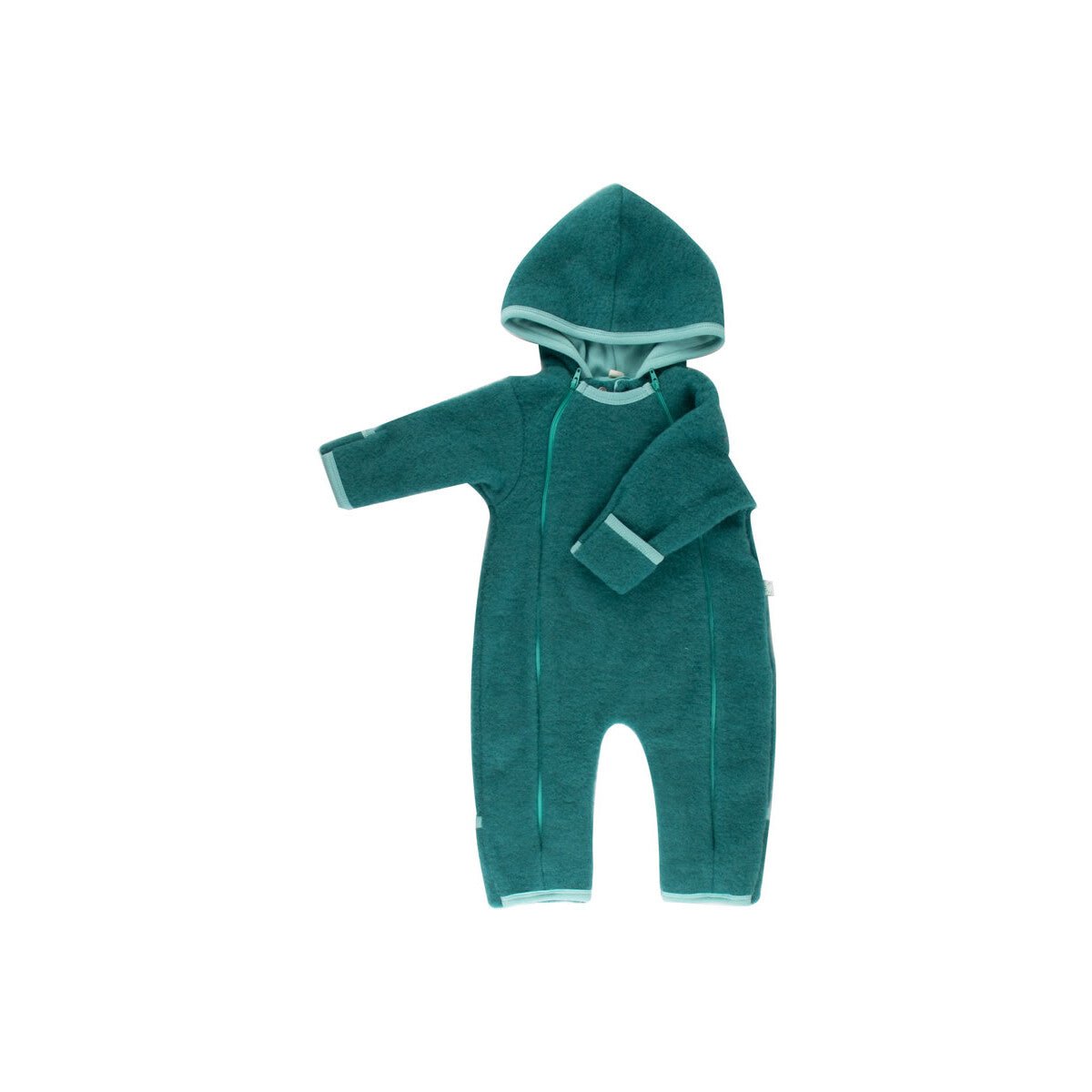 Popolini Overall Wollfleece smaragd Popolini