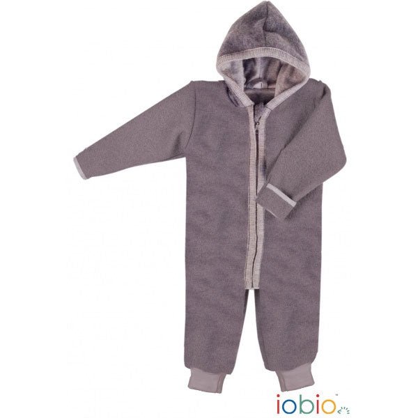 Popolini Overall Wollwalk grau Popolini