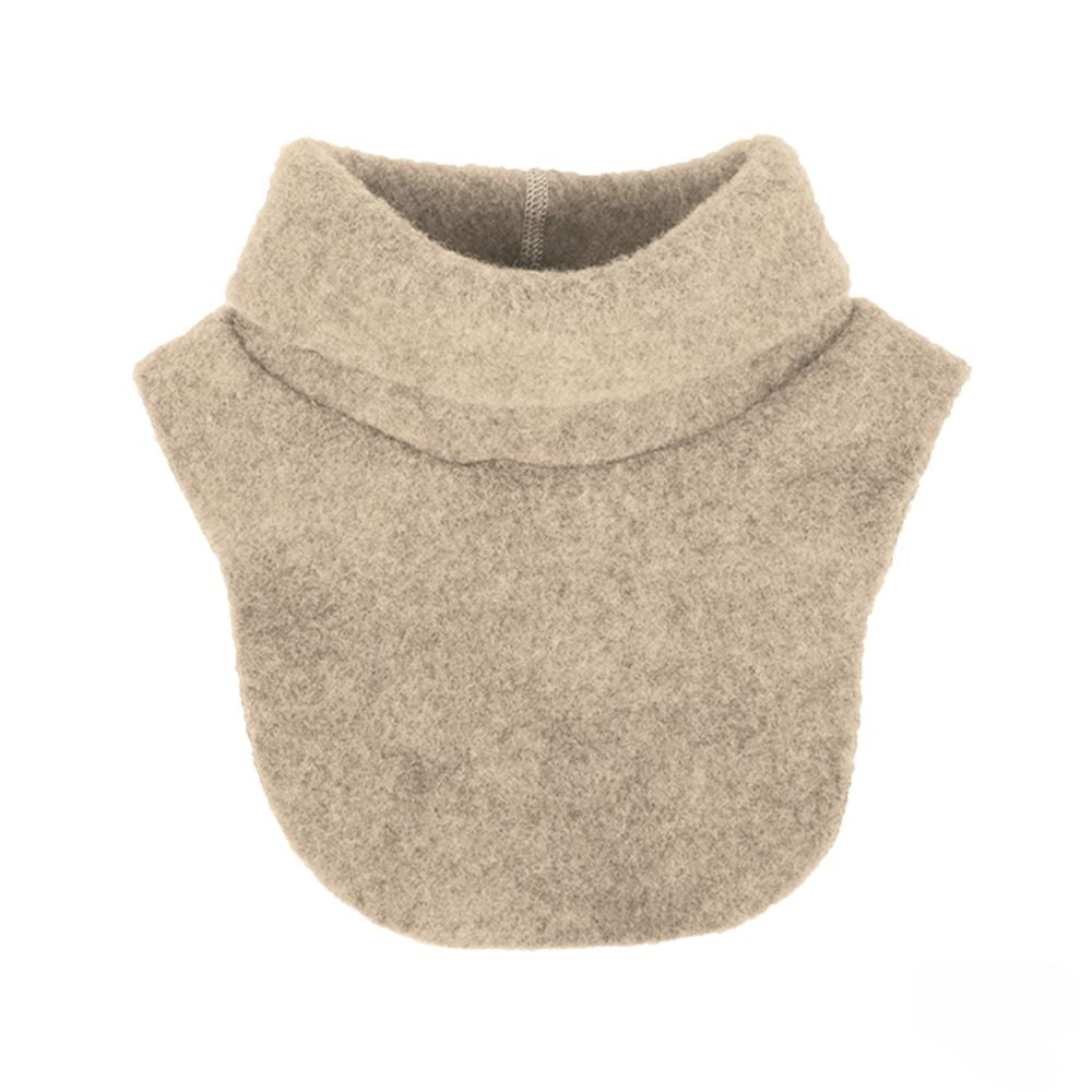 Popolini Schlupfschal Wollfleece - Beige Melange Popolini