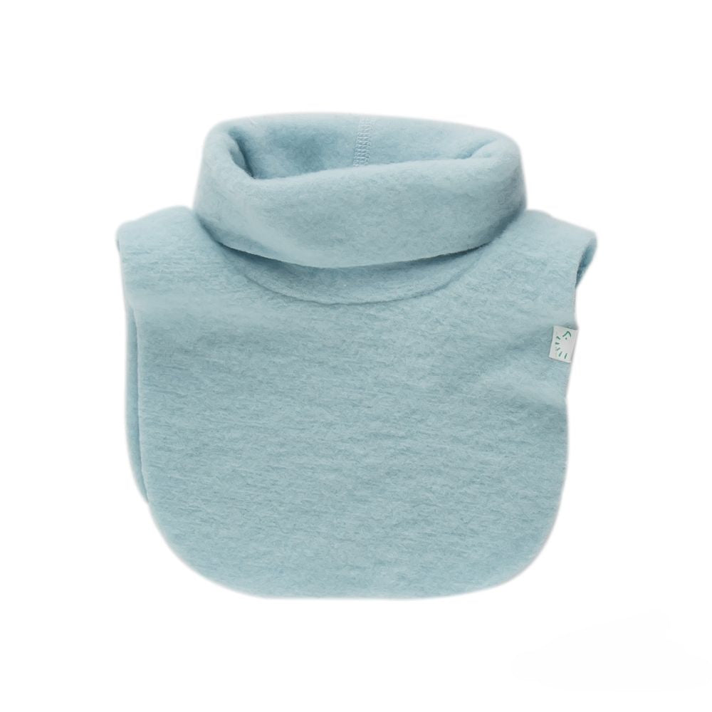 Popolini Schlupfschal Wollfleece - Eisblau Popolini