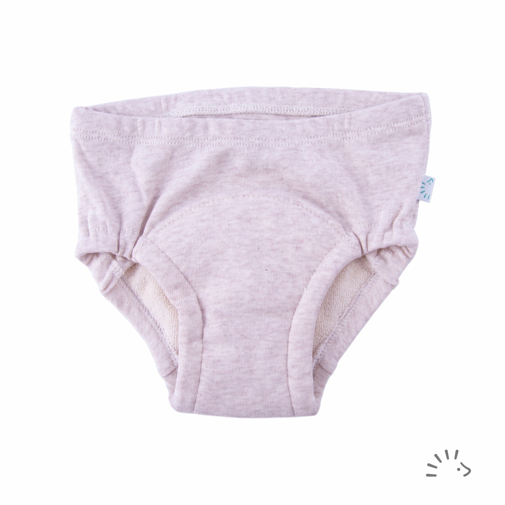 Popolini Trainings-Slips - Beige Melange Popolini