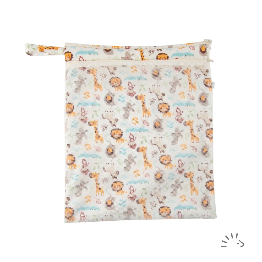 Popolini Wetbag mit Trockenfach - Wildlife Popolini