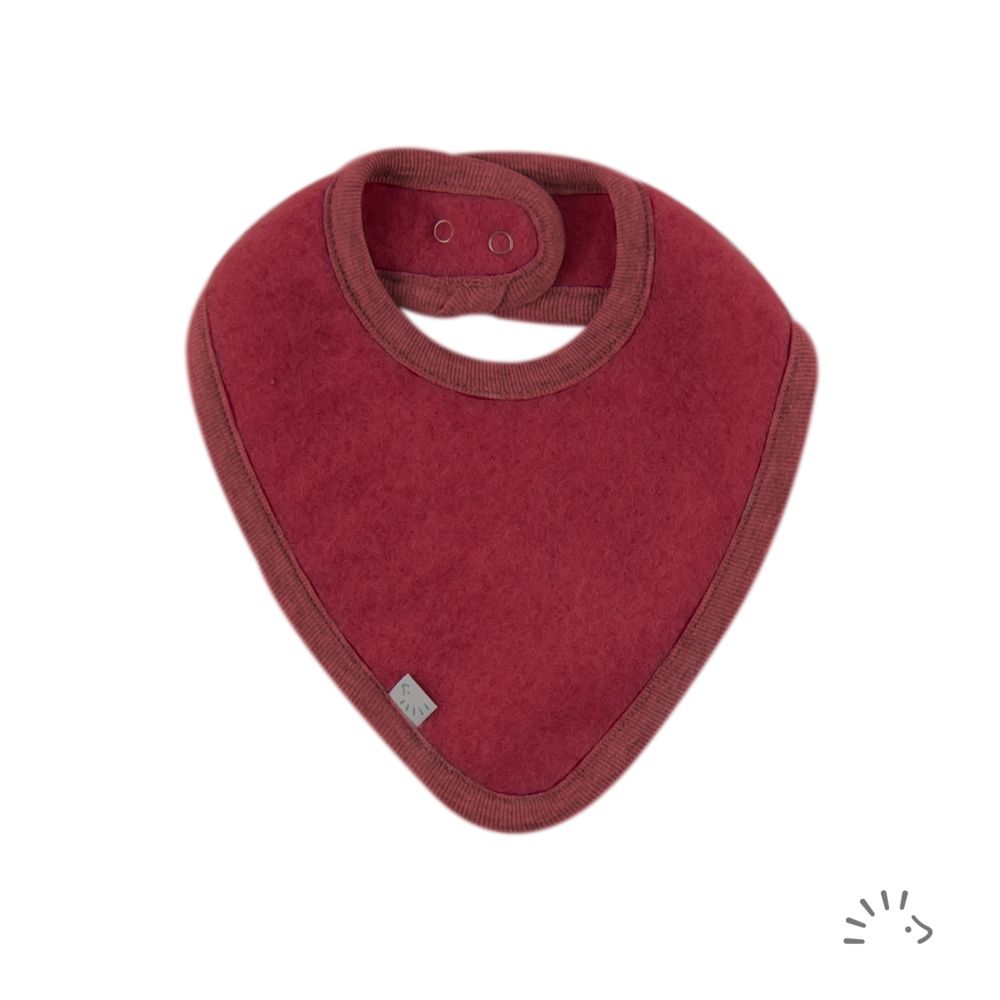 Popolini Wollfleece Dreieckstuch - Beere Popolini