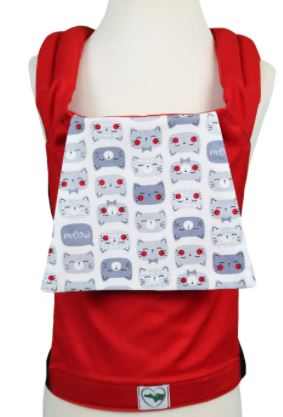 Puppentrage Buzzidil - rote Katze Girasol