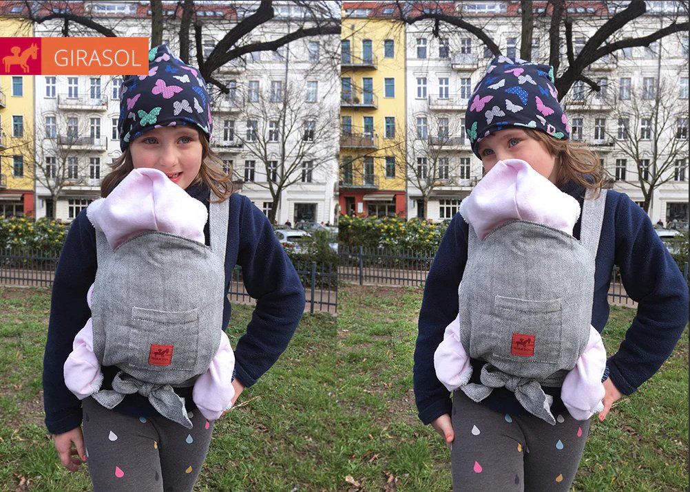 Puppentrage Mini Mysol Tulum Girasol