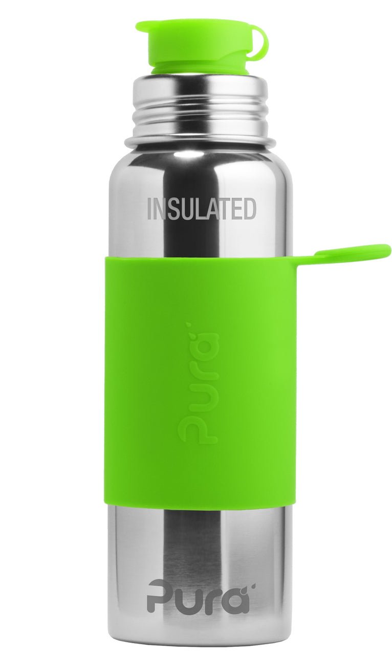 Pura Flasche: Sport Isolierflasche 650 ml green Pura