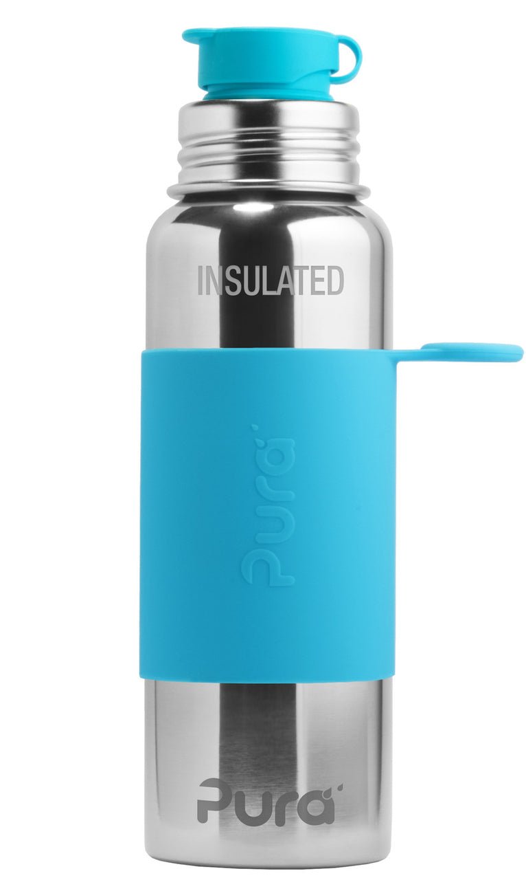 Pura Flasche: Sport Isolierflasche 650 ml aqua Pura