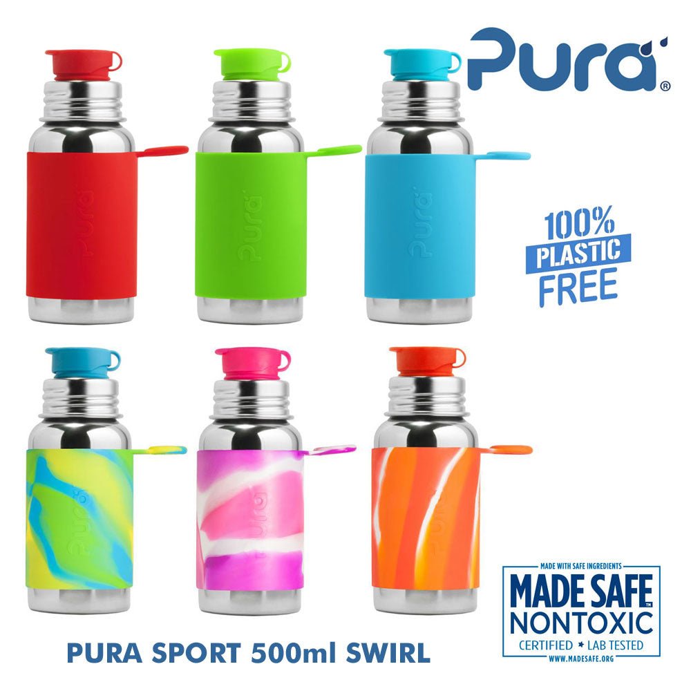 Pura Sportflasche 550ml - Familienbande