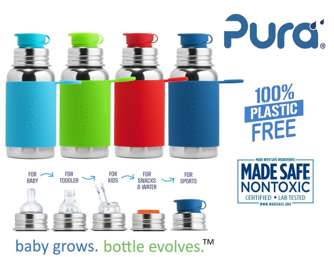 Pura Sportflasche 550ml Pura