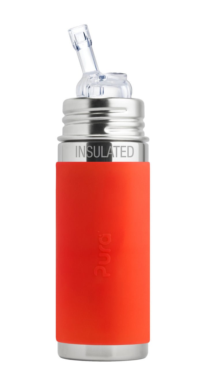 Pura Trinkhalm Isolierflasche 260ml - Familienbande