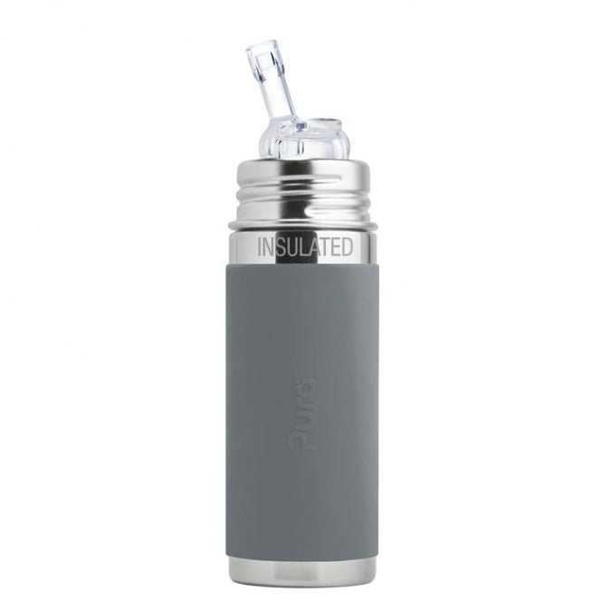 Pura Trinkhalm Isolierflasche 260ml - Familienbande