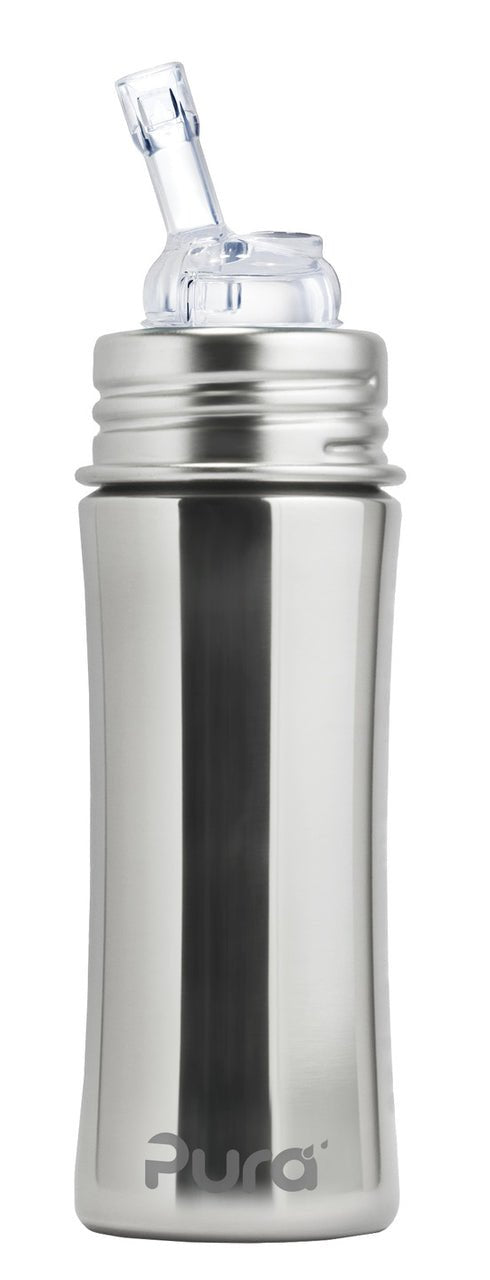 Pura Trinkhalm Isolierflasche 260ml - Familienbande